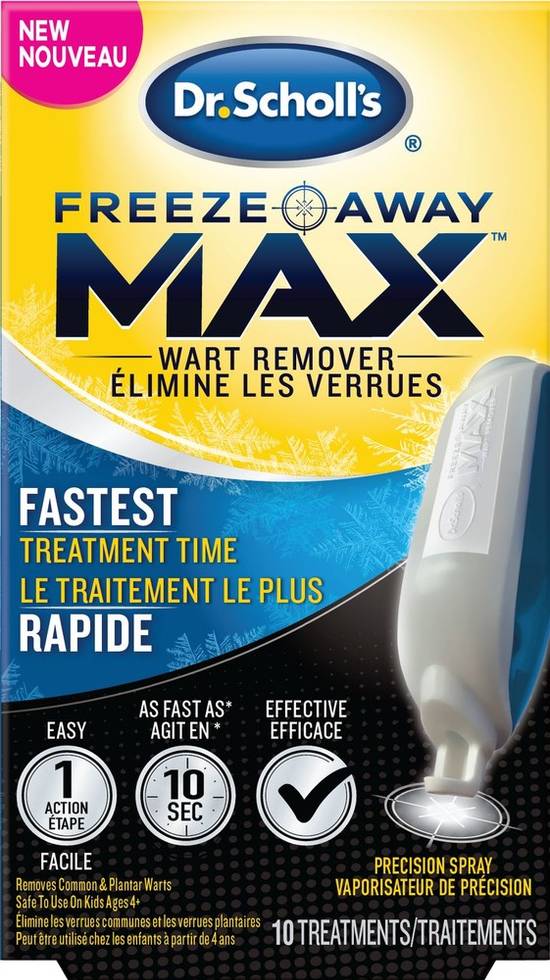 Dr. Scholl's Freeze Away Max Wart Remover (10 units)