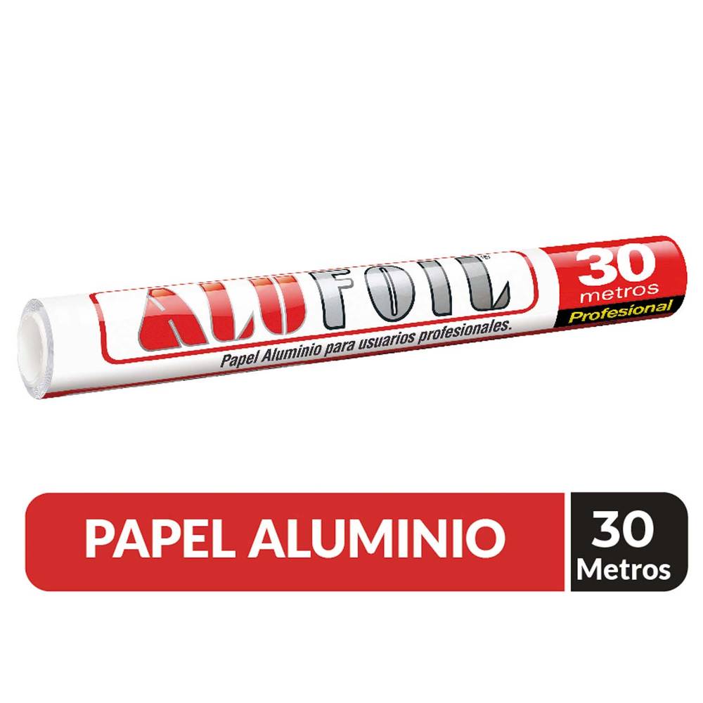 Alufoil · Papel aluminio