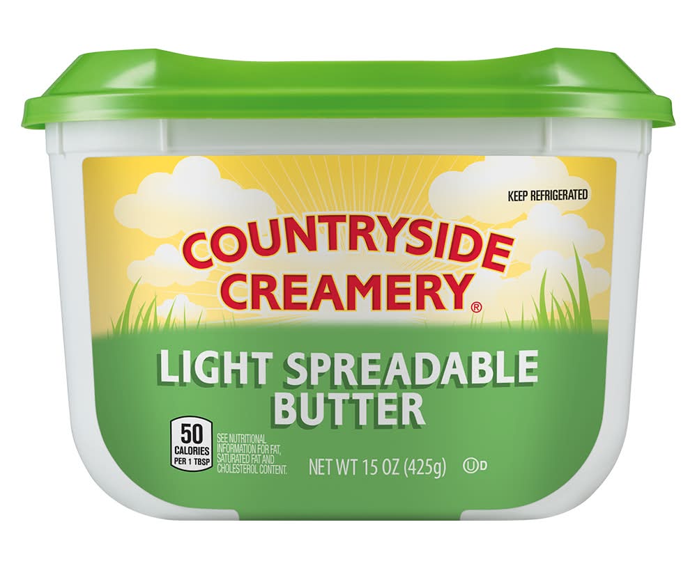 Countryside Creamery Light Spreadable Butter (15 oz)