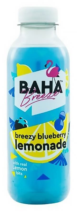 BAHA Breeze Breezy Blueberry Lemonade, 500 ml