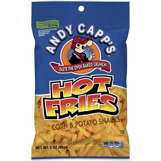 Andy Capp Fries Hot 3oz