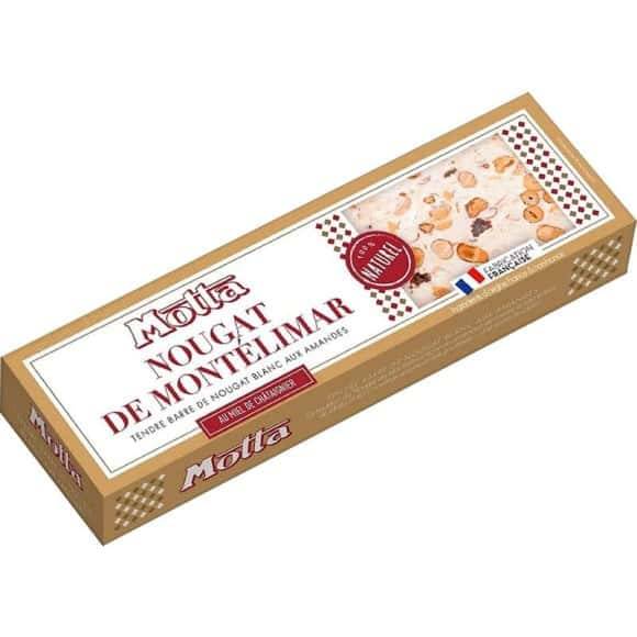 Motta Barre De Nougat De Nougat Amande & Miel De Chataignier La Boite De 125G