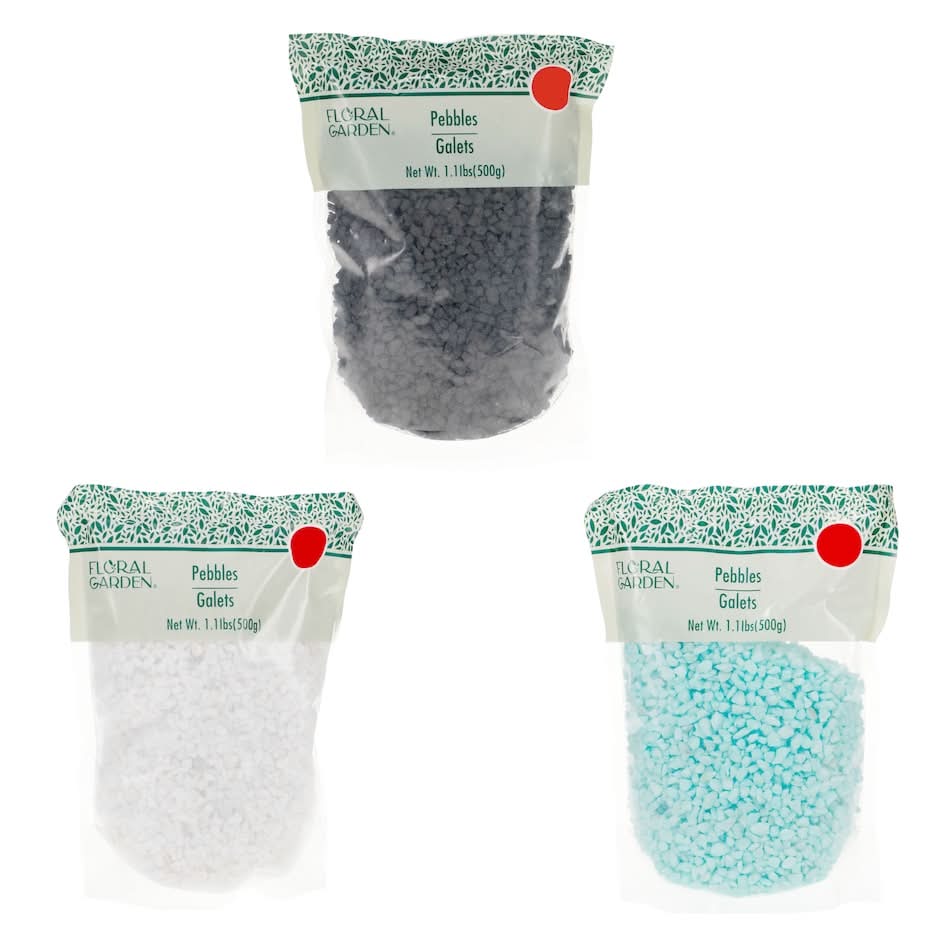 Colorful Mini Decorative Accent Pebbles, 1.1 lb.