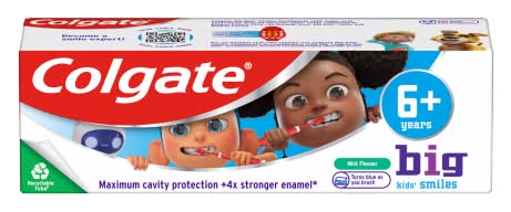 Colgate Big Kids' Smiles 6+ Years Toothpaste (50ml)