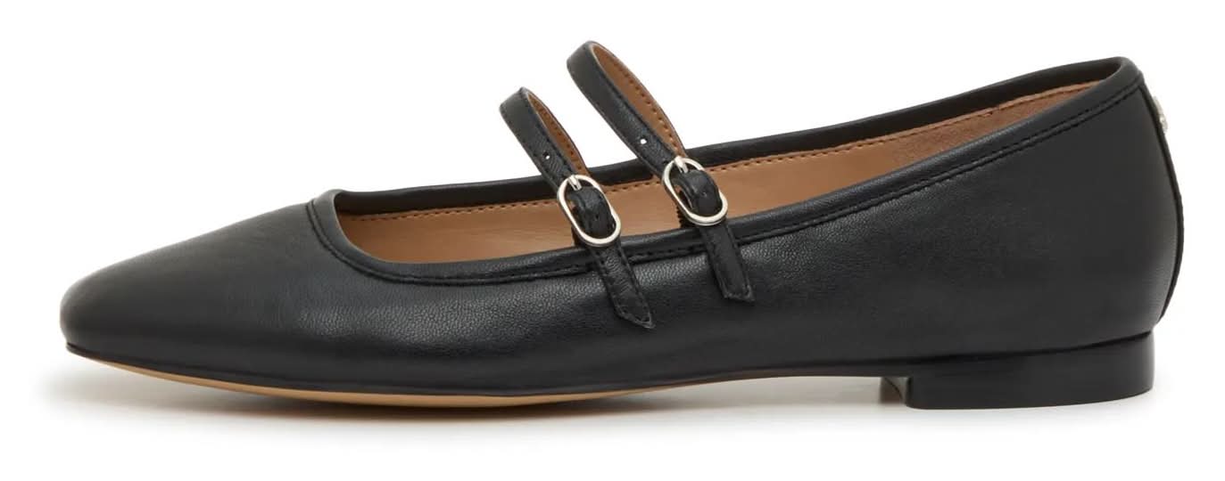 Sam Edelman Signature Collect Milo Mary Jane Flat (Black Medium