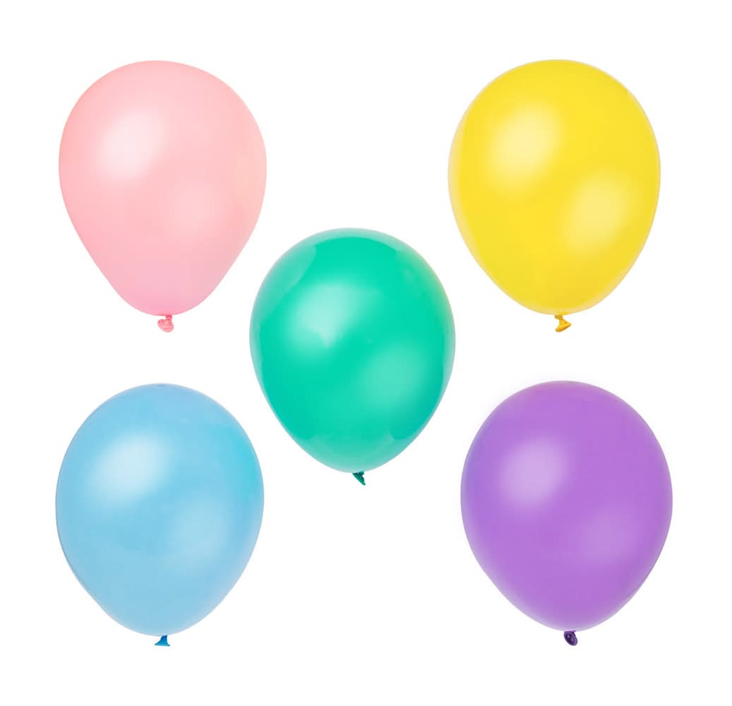 321 Party! 9" Latex Pastel Balloons 20 Ct