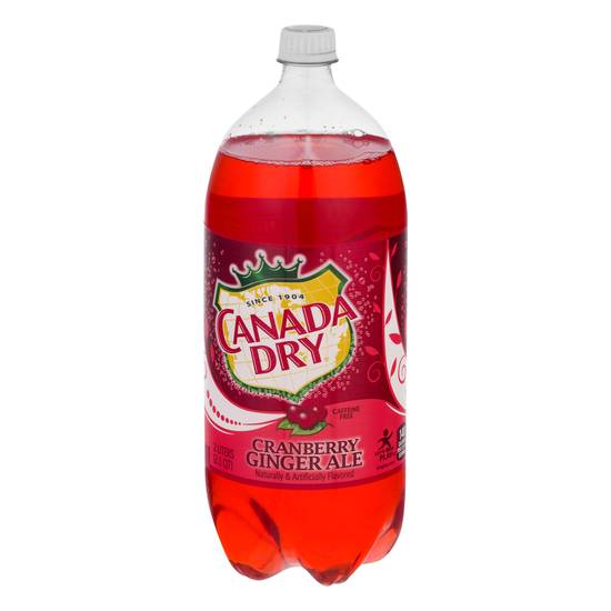 Canada Dry Cranberry Ginger Ale Soda (2 L)