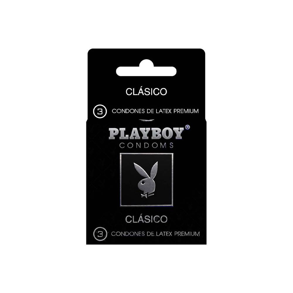 Playboy Preservativo Clásico (3 u)