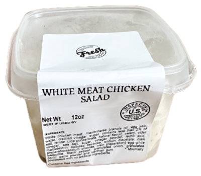 Shaws White Meat Chicken Salad - 12 Oz