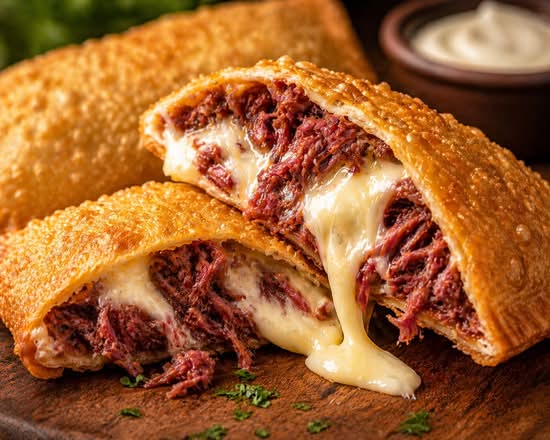 Pastel de Carne Seca com Catupiry