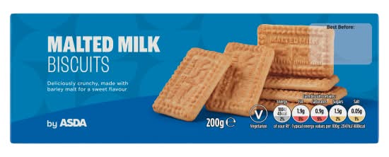 ASDA Malted Milk Biscuits (200g)