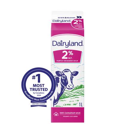 Dairyland 2% Partly Skimmed Milk (1 L)