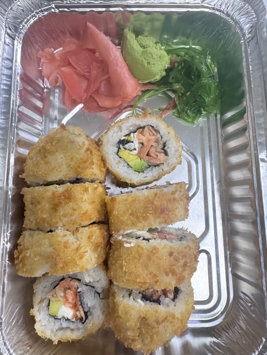 Philadelphia roll en frito
