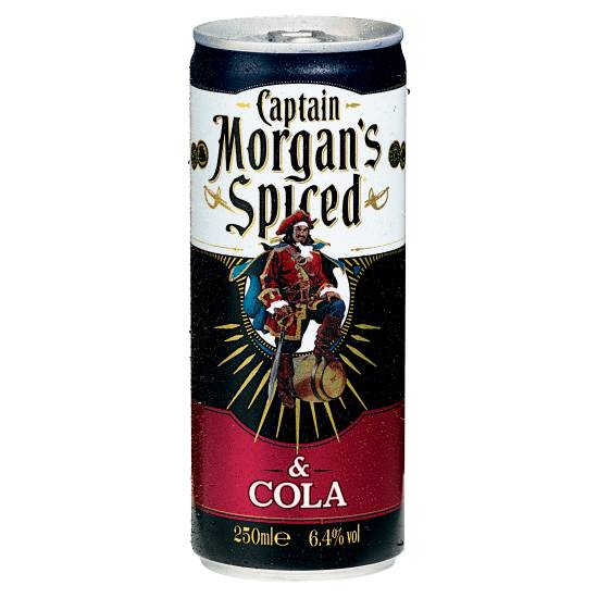 Captain Morgan Spiced & Cola Spirit (250ml)
