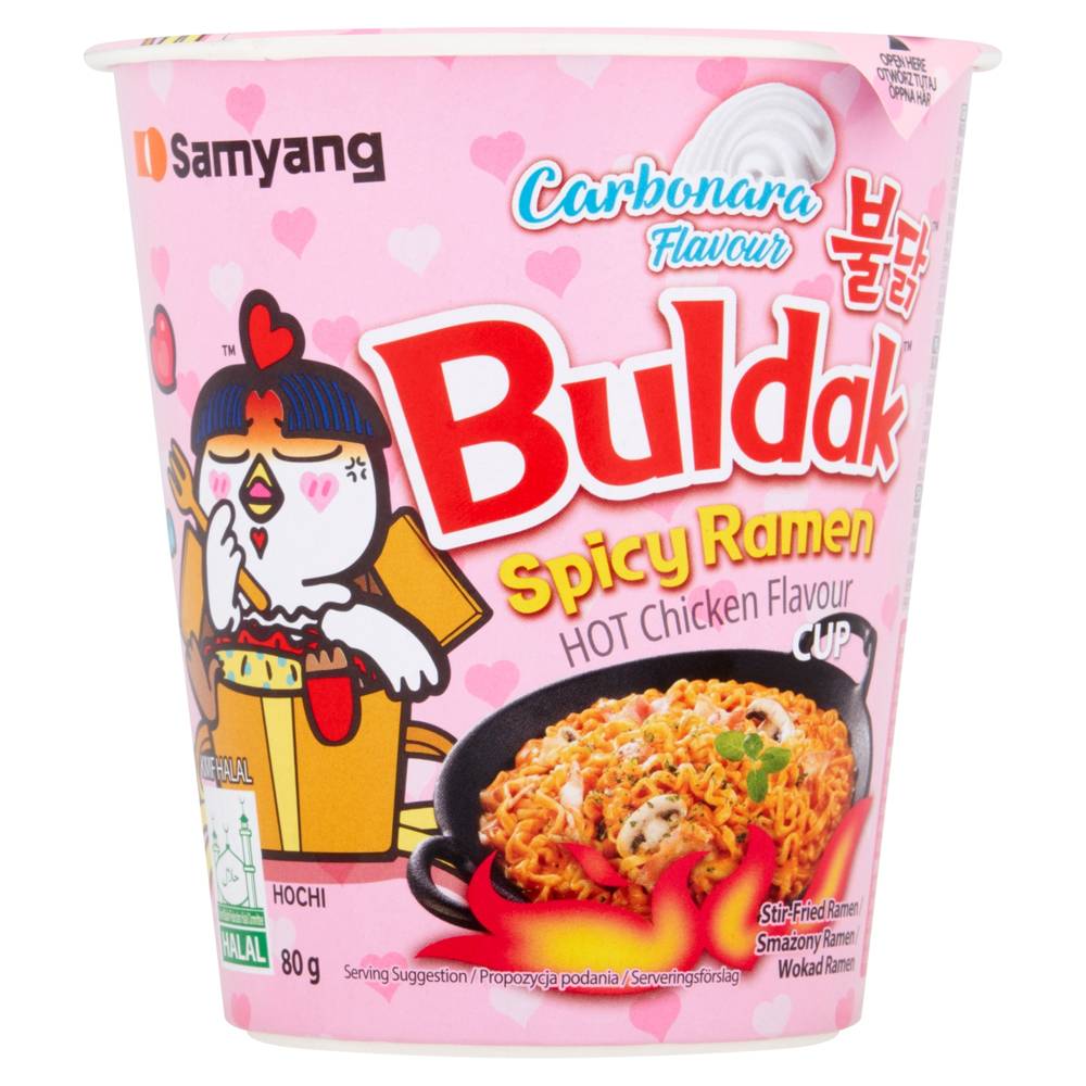 Samyang Carbonara Buldak Hot Chicken Cup 70g
