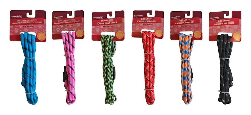 Greenbrier Kennel Club Reflective Dog Leash