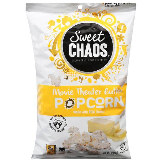 Sweet Chaos Movie Theater Butter Popcorn