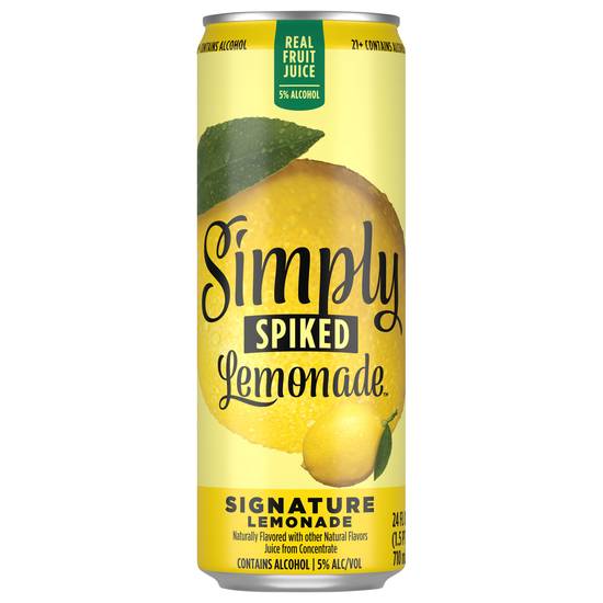 Simply Spiked Signature Hard Lemonade Beer (24 fl oz)