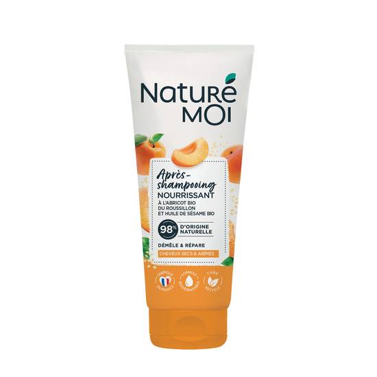 Naturé Moi - Après shampoing nourrissant abricot & huile de sésame bio