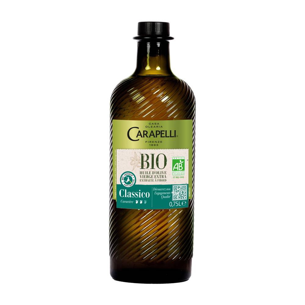 Carapelli - Huile d'olive vierge extra classico bio