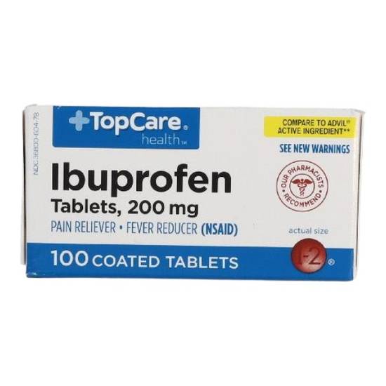 Topcare Ibuprofen 200mg Coated Tablets (100 ct)