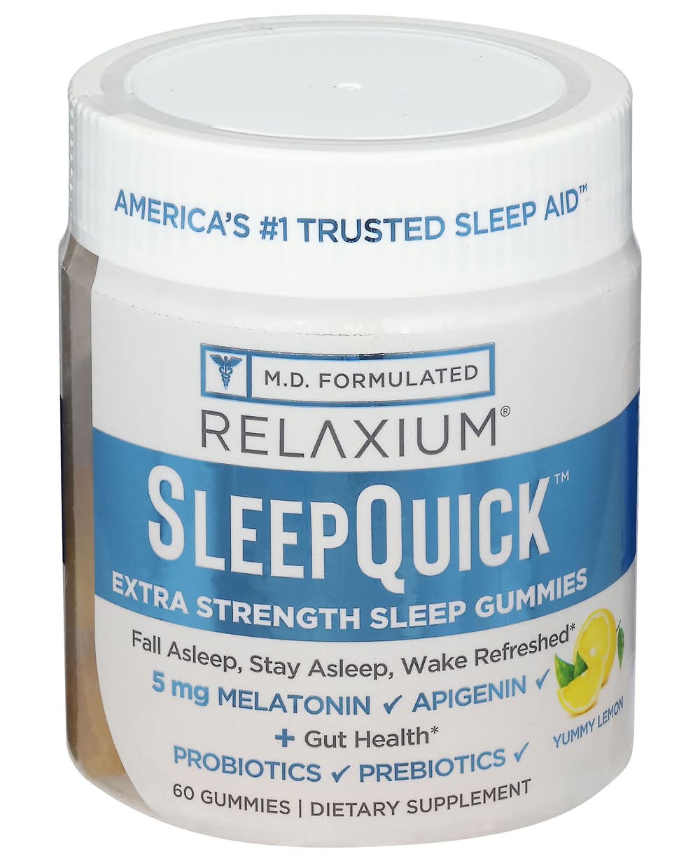 Relaxium Yummy Lemon Sleep Gummies (6.35 oz)