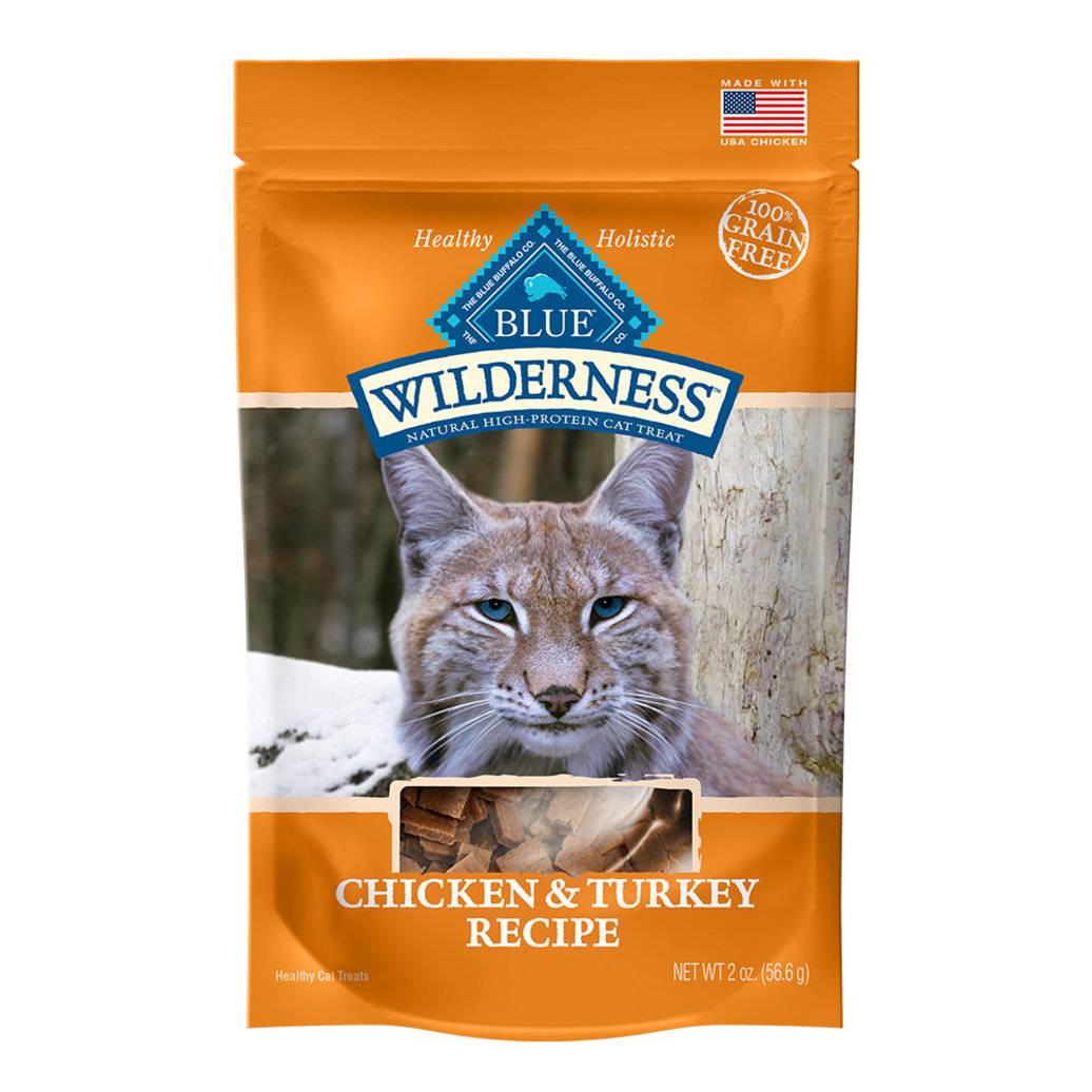 Blue Buffalo Feline Treat - Wilderness - Chicken & Turkey- 2oz