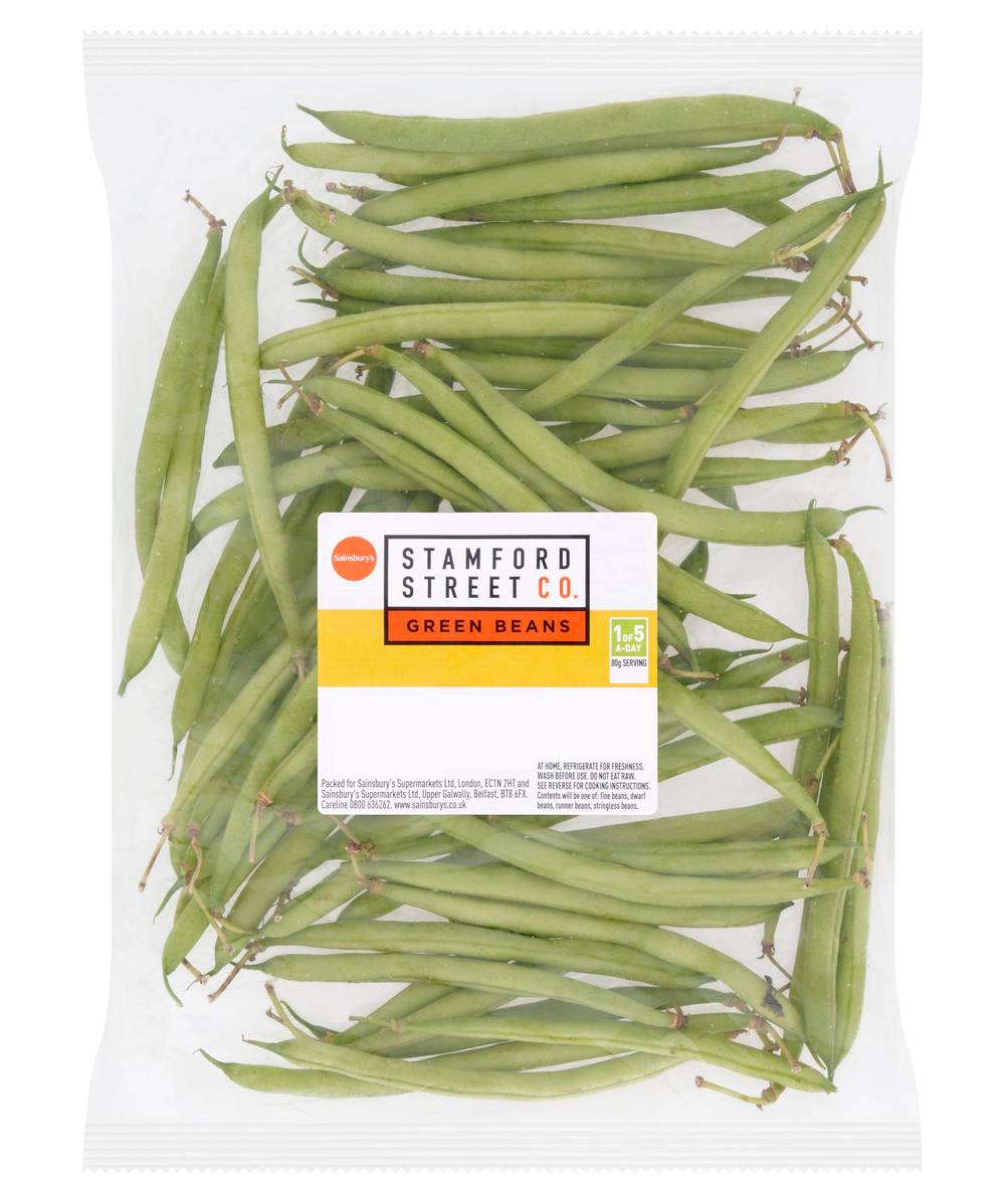 Sainsbury's Stamford Street Co. Green Beans (220g)