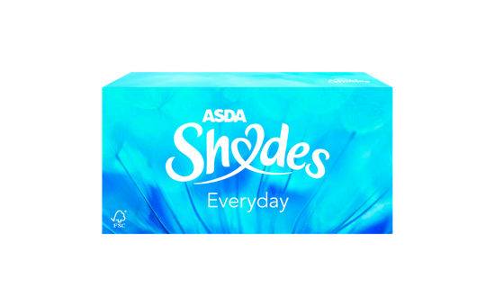 ASDA Shades Everyday Regular Single Tissues each