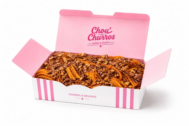 BOX CHURROS - CARAMEL DAIM X8🍿