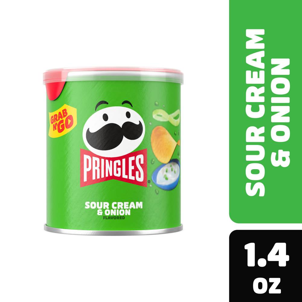 Pringles Sour Cream & Onion Flavored Potato Crisps