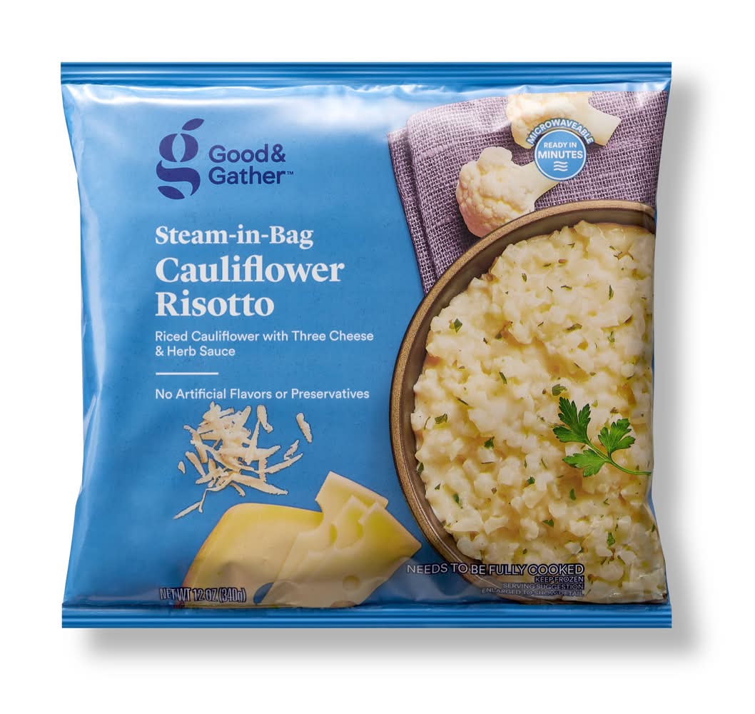 Good & Gather Frozen Cheesy Risotto Style Cauliflower Rice (12 oz)