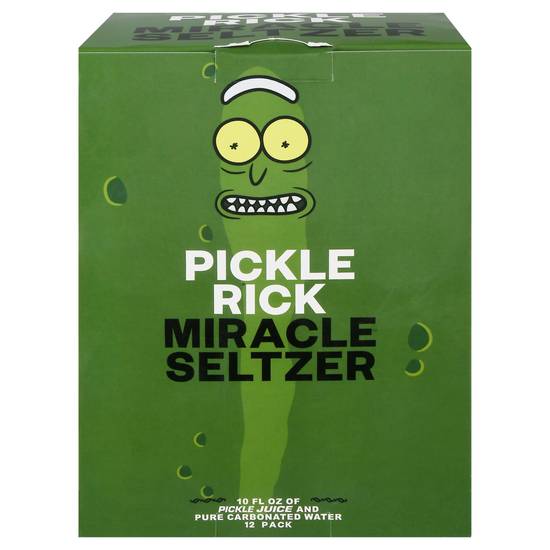 Miracle Seltzer Pickle Rick Seltzer (12 ct, 10 fl oz)