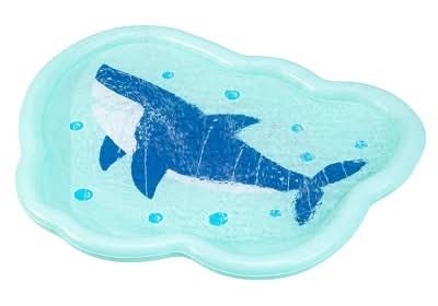 Sun Squad Shark Splash Pad Novelty Floats For Ages 2+