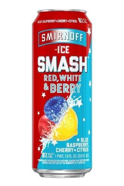 Smirnoff Ice Smash Red White & Berry Assorted Flavor Beer (23.5 fl oz) (cherry + citrus)
