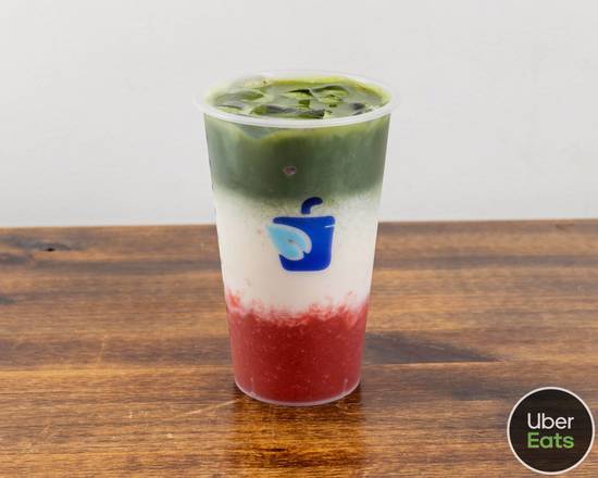 Strawberry Matcha Latte