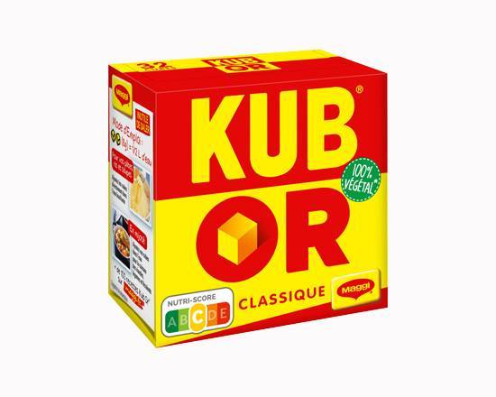 Bouillon en cubes Kub Or MAGGI - Boite de 32 cubes - 128 g