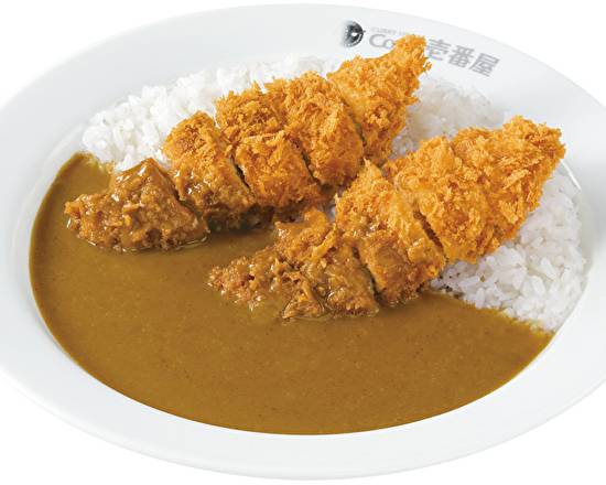 手仕込ささ�みカツカレー Hand-made chicken tender cutlet curry