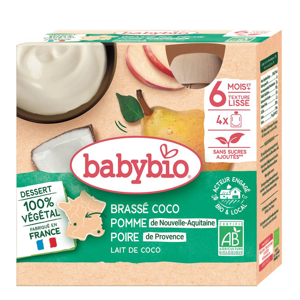 Babybio - Brassé coco pomme de nouvelle aquitaine poire de provence bio (4)