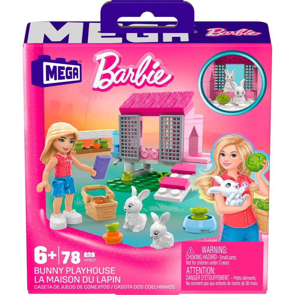 Mega Barbie Pet House Playset, Assorted