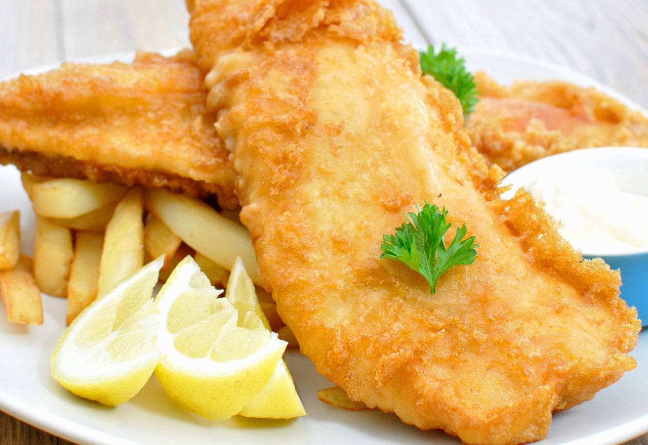 Menu Fish And Chips