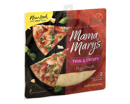 Mama Mary's · Thin & Crispy Pizza Crusts (2 crusts)