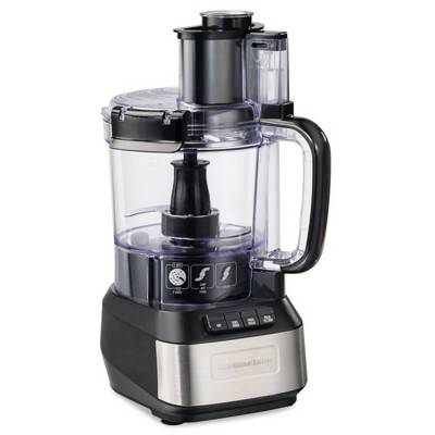 Hamilton Beach 12 Cup Stack and Snap Food Processor 70727 (black)