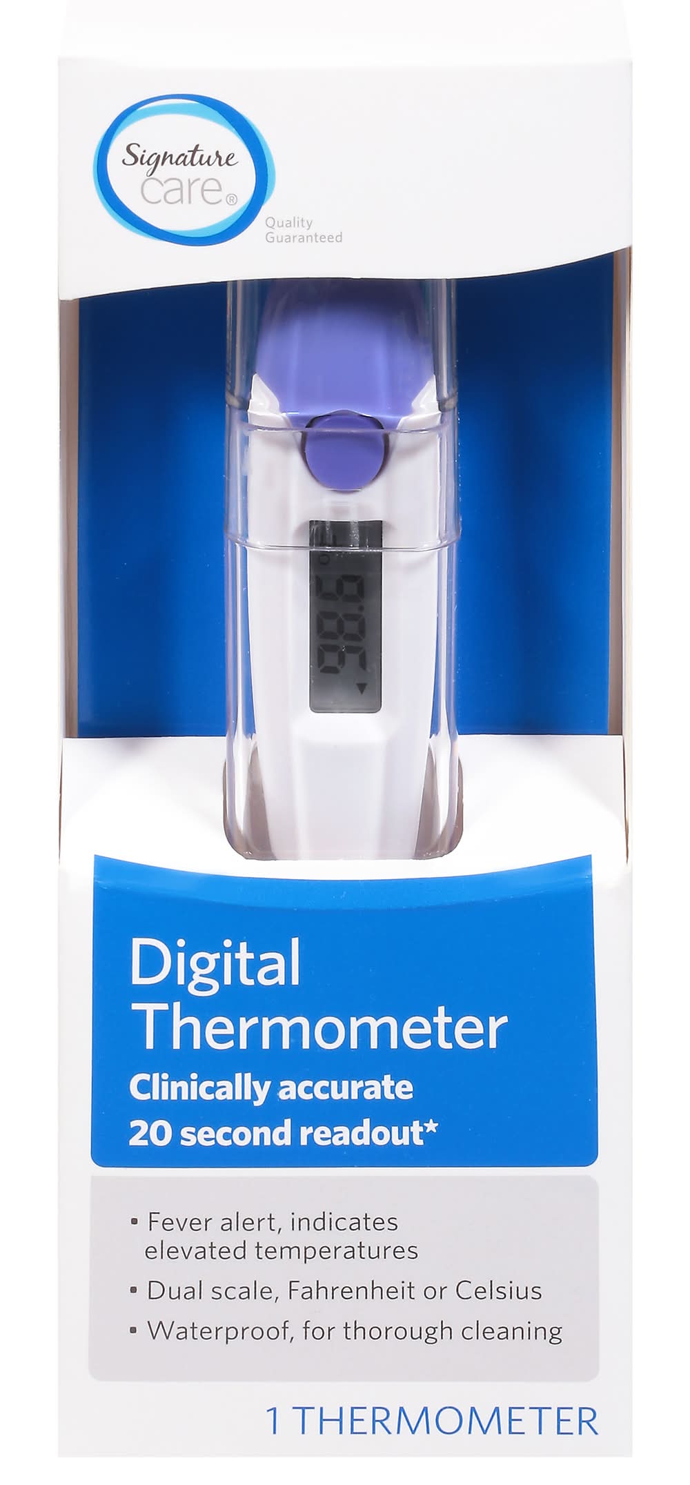 Signature Care Fast Read Digital Thermometer