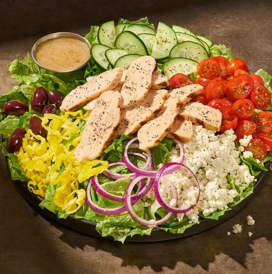 Greek Salad with Chicken