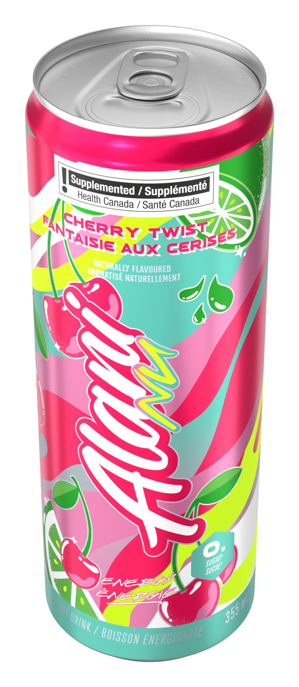 Alani Nu Sugar Free Energy Drink, Cherry Twist (355 ml)