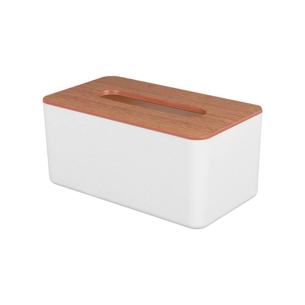 Miniso caja para pañuelos tipo madera (1 pieza)