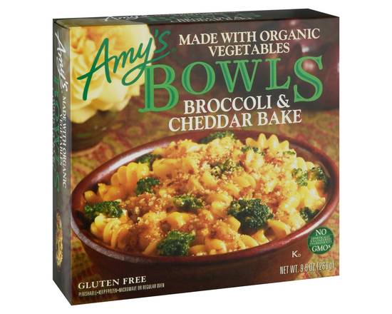 Amy's · Bowls Gluten Free Broccoli & Cheddar Bake (9.5 oz)