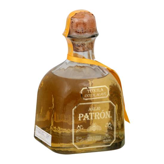 Patrón 100% De Agave Anejo Mexican Tequila Liquor (750 ml)