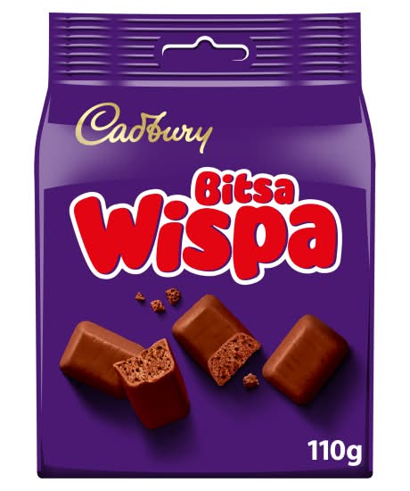 Cadbury Bitsa Wispa Chocolate Bag (110g)